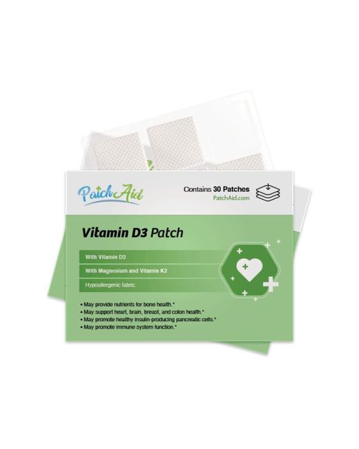 Patchaid Vitamin D3 with K2 Patch by 30-Day Supply