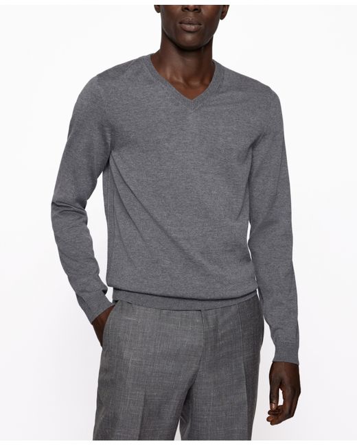 Hugo Boss Boss V-Neck Slim-Fit Sweater