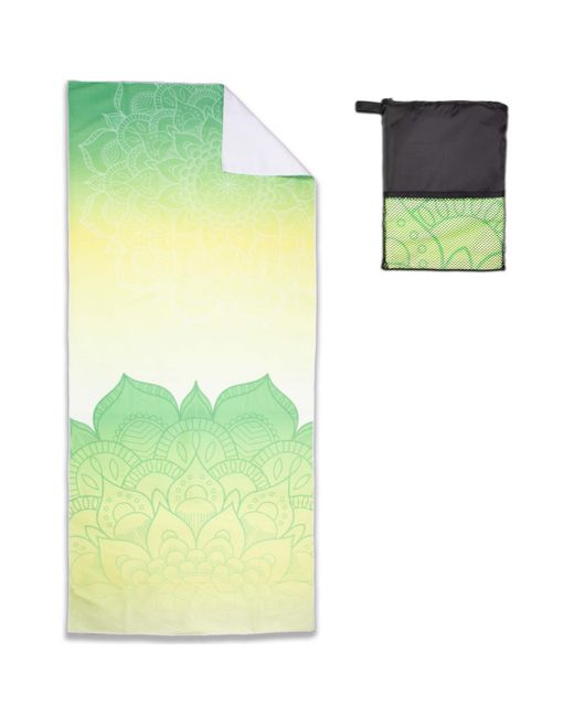 Arkwright Home Mandala Beach Towel w Travel Bag 30x70 Options