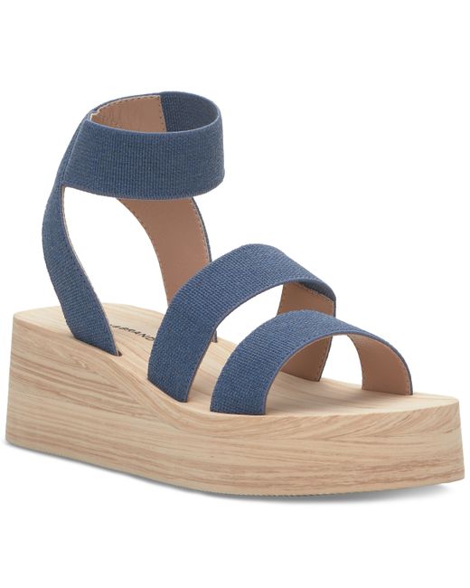 Lucky Brand Samella Strappy Platform Wedge Sandals
