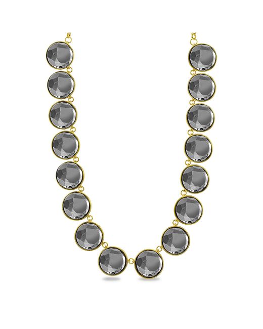 Kensie Circle Stone Necklace