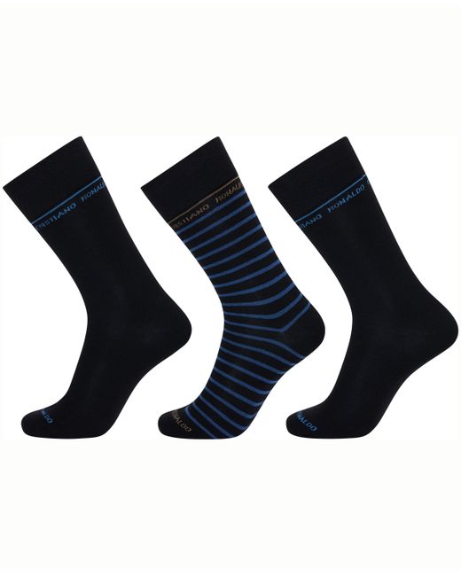 Cr7 Fashion Socks Pack of 3 Blue Gray
