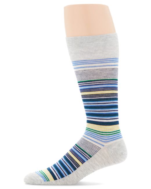 Perry Ellis Portfolio Variegated Stripe Dress Socks