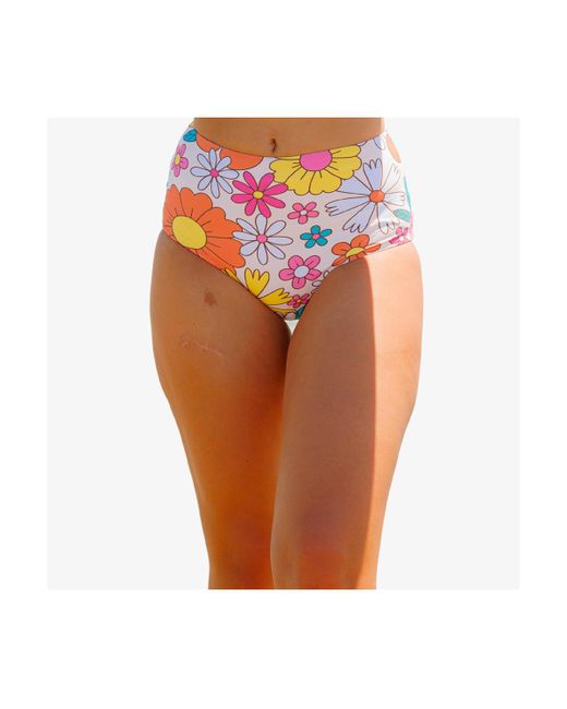 Calypsa High-Waisted Bikini Bottom