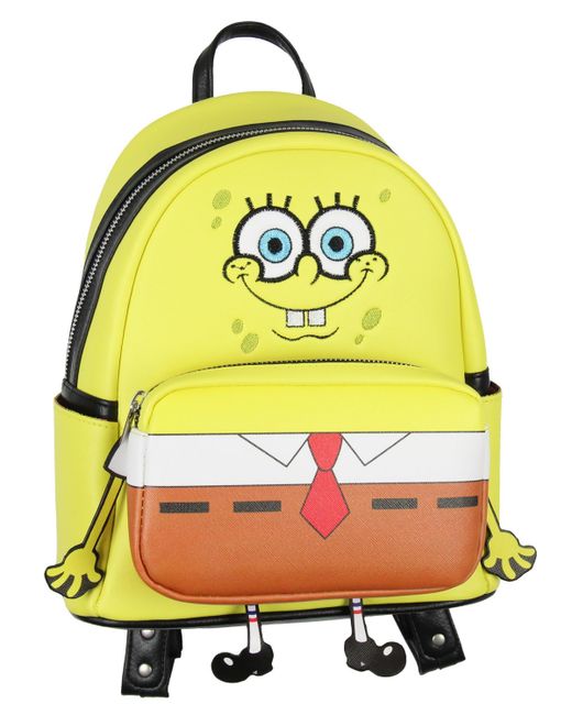 SpongeBob SquarePants Nickelodeon Body Hanging Legs Mini Backpack