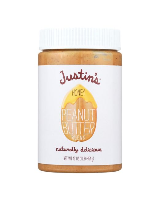 Justin's Nut Butter Peanut Butter Honey Case of 12 16 oz.