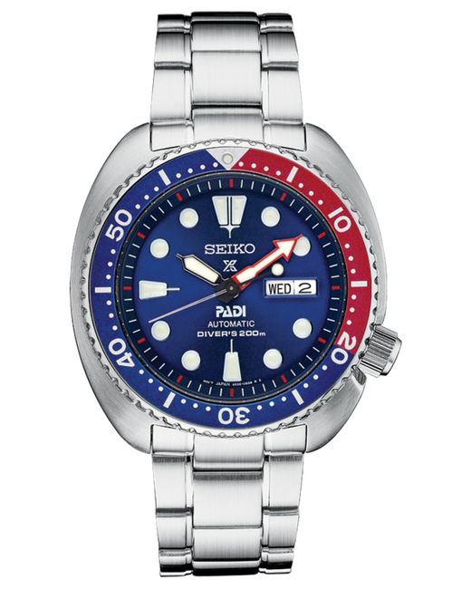 Seiko Automatic Prospex Diver Stainless Steel Bracelet Watch 45mm