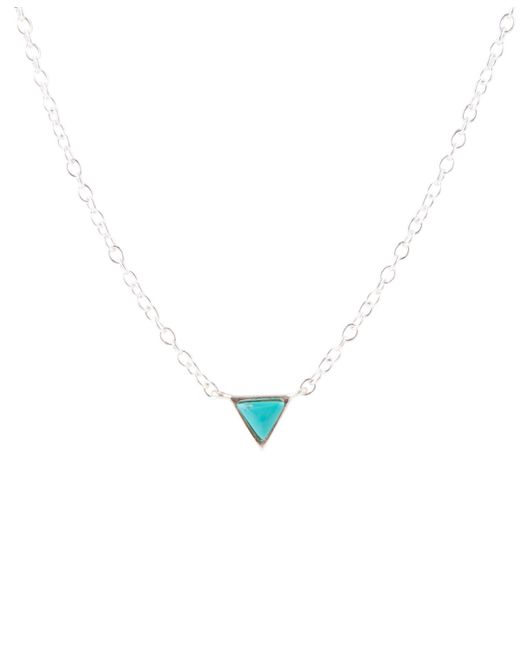 Barse Dainty Triangle Necklace