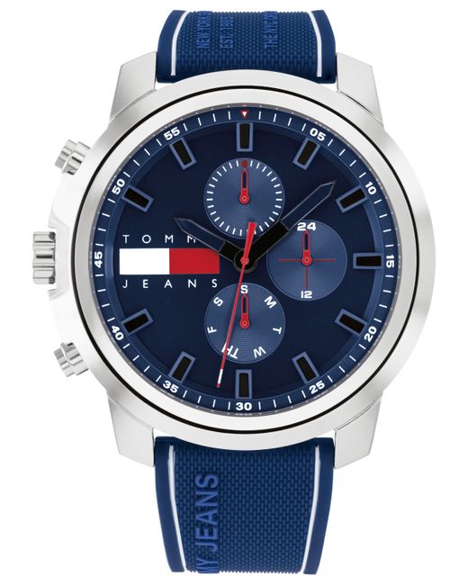 Tommy Hilfiger Multifunction Silicone Watch 50mm