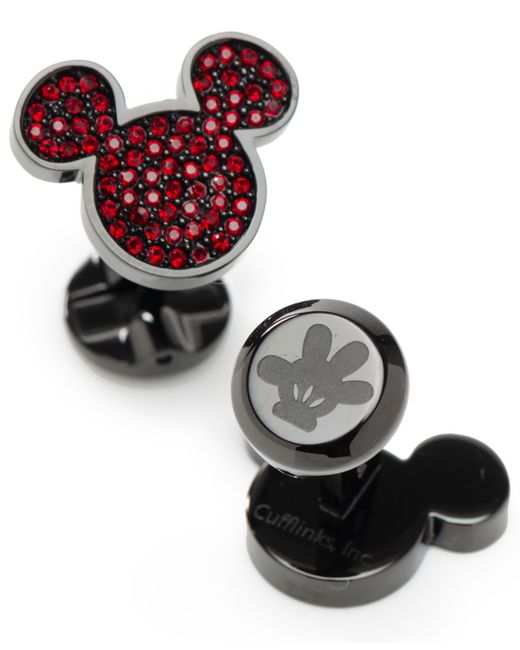 Disney Mickey Mouse Crystal Cufflinks