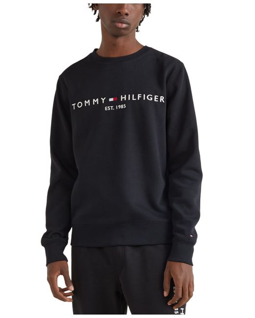 Tommy Hilfiger Embroidered Logo Fleece Sweatshirt
