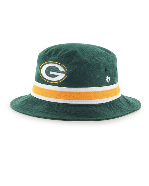 '47 Brand 47 Brand Bay Packers Striped Bucket Hat