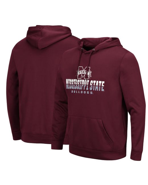 Colosseum Mississippi State Bulldogs Lantern Pullover Hoodie