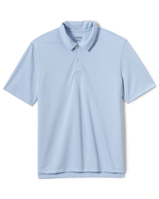 Lands' End School Uniform Short Sleeve Polyester Pique Polo Shirt