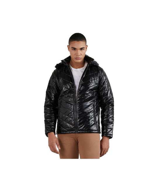 Campus Sutra Zip-Front Quilted Puffer Jacket