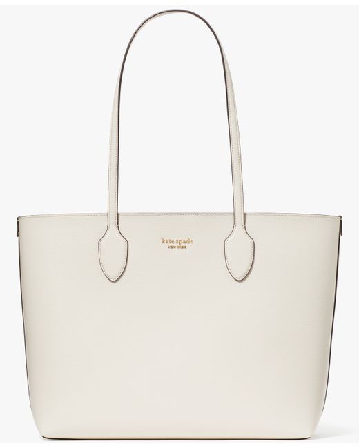 Kate Spade New York Bleecker Saffiano Large Tote Parchment.