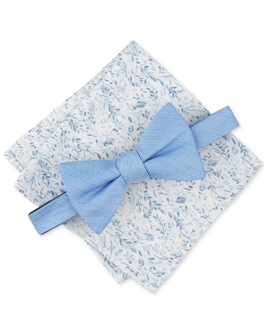 Bar III Solid Bow Tie Floral Pocket Square Set Created for