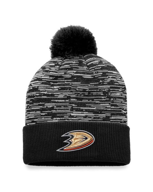Fanatics Anaheim Ducks Defender Cuffed Knit Hat with Pom