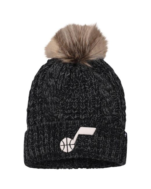 '47 Brand 47 Brand Utah Jazz Meeko Cuffed Knit Hat with Pom