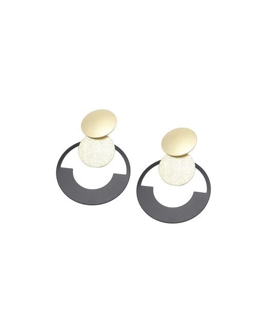 Sohi Circular Drop Earrings