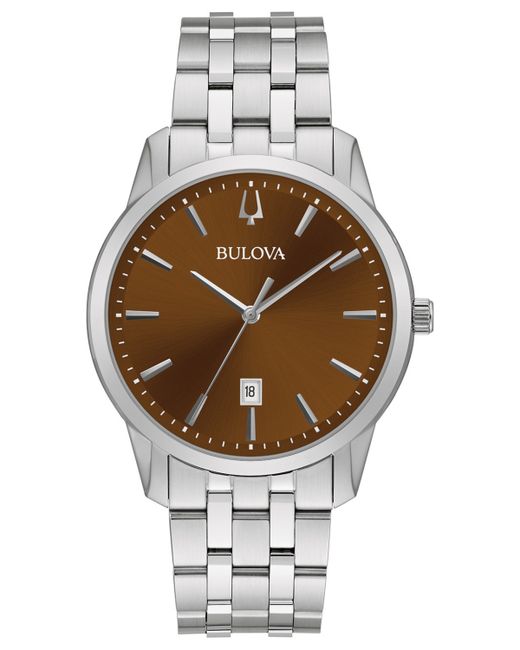 Bulova Classic Sutton Stainless Bracelet Watch 40mm