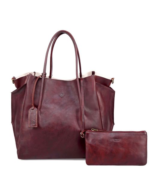Old Trend Genuine Leather Sprout Land Tote Bag