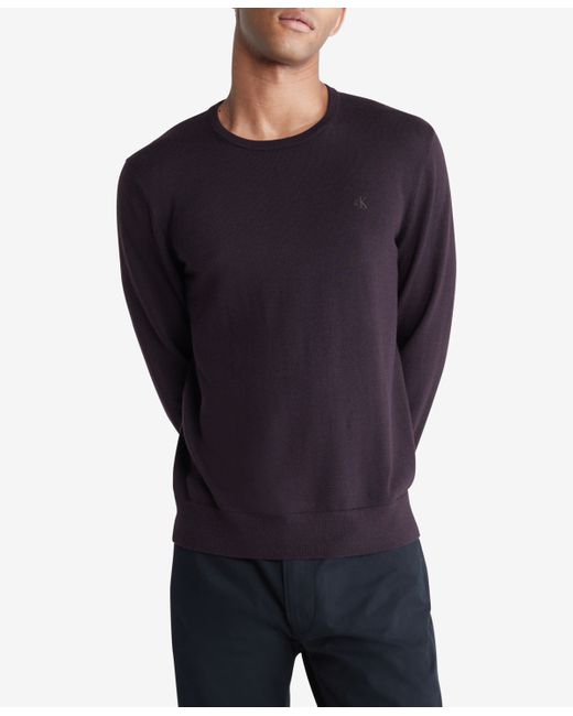 Calvin Klein Extra Fine Merino Wool Blend Sweater