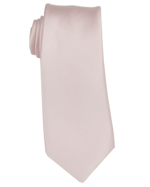 Construct Satin Solid Extra Long Tie