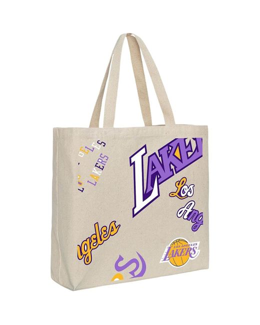 Mitchell & Ness Los Angeles Lakers Team Logo Tote Bag