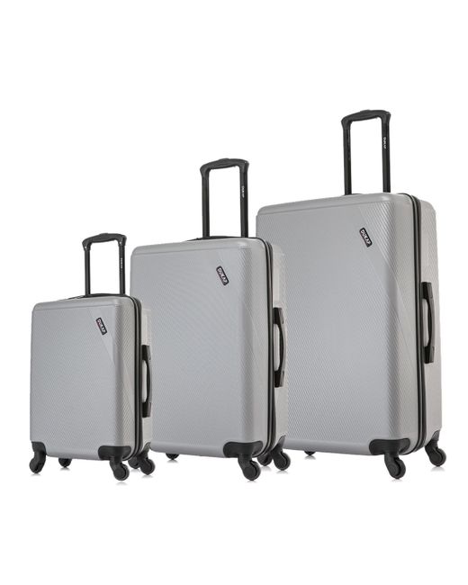 Dukap InUSA Discovery Lightweight Hardside Spinner Luggage Set 3 piece