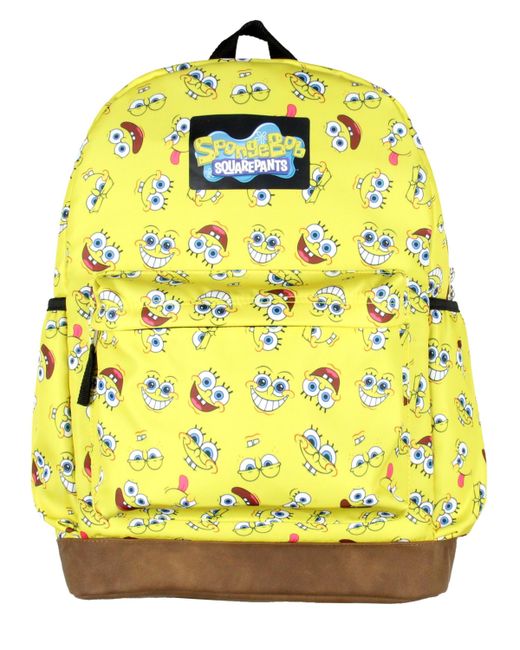 SpongeBob SquarePants Nickelodeon Face Expressions All Over Print Backpack
