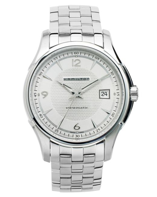 Hamilton Swiss Automatic Jazzmaster Viewmatic Stainless Steel Bracelet Watch 40mm