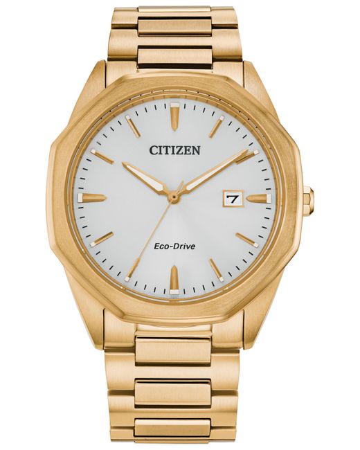 Citizen Eco-Drive Corso Tone Stainless Steel Bracelet Watch 41mm