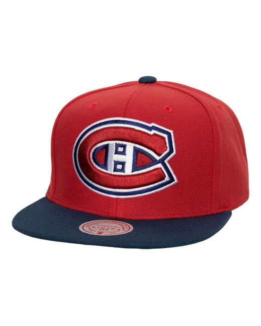 Mitchell & Ness Montreal Canadiens Core Team Ground 2.0 Snapback Hat