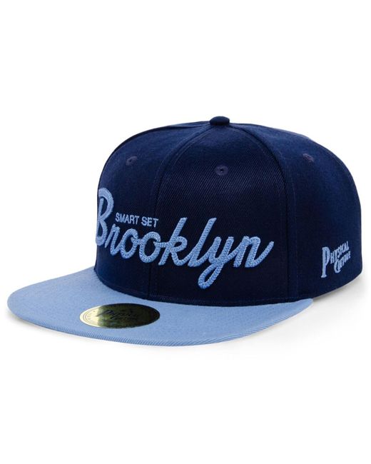 Physical Culture Smart Set Athletic Club of Brooklyn Black Fives Snapback Adjustable Hat