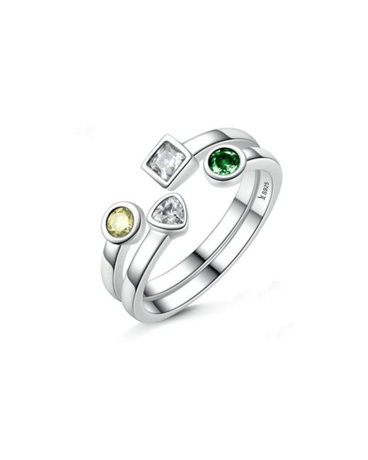 Hollywood Sensation Stackable Rings with Gem Stone
