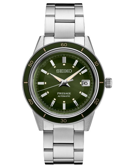 Seiko Automatic Presage Stainless Steel Bracelet Watch 41mm