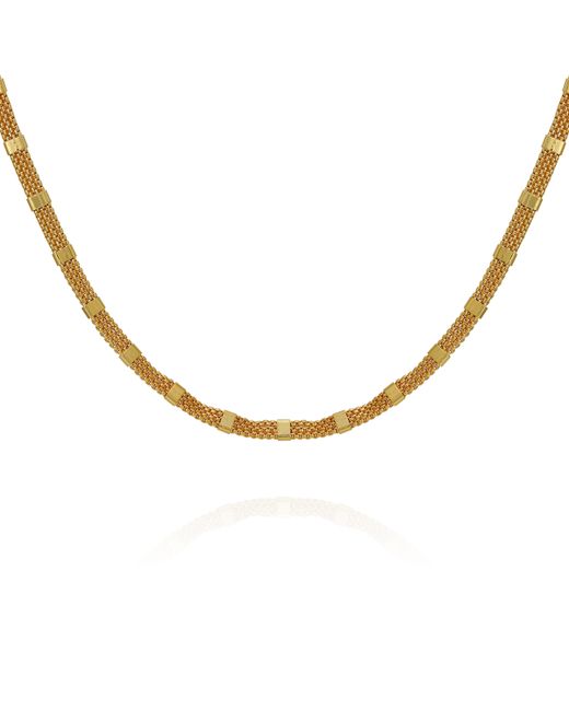 Vince Camuto Tone Glass Stone Box Chain Necklace 18 2 Extender