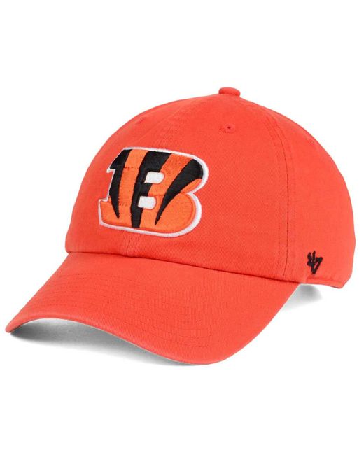 '47 Brand 47 Brand Cincinnati Bengals Clean Up Strapback Cap
