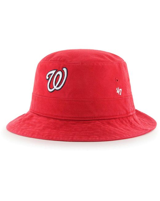 '47 Brand 47 Brand Washington Nationals Primary Bucket Hat