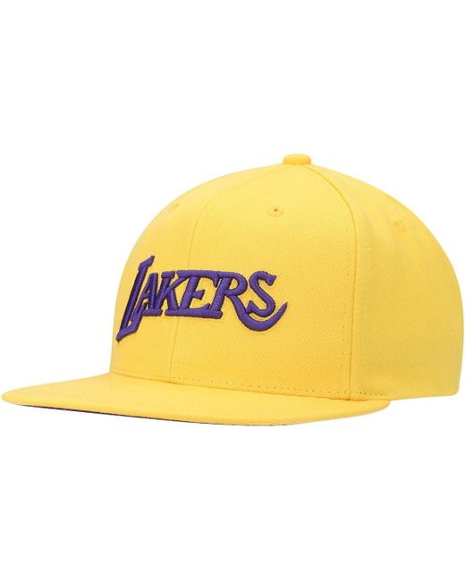 Mitchell & Ness Los Angeles Lakers Hardwood Classics Tonal Snapback Hat