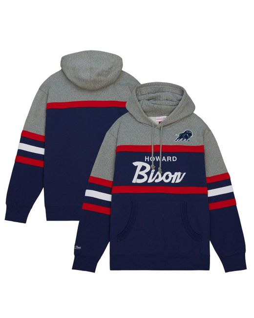 Mitchell & Ness Howard Bison Head Coach Pullover Hoodie