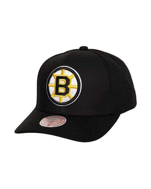 Mitchell & Ness Boston Bruins Team Ground Pro Adjustable Hat