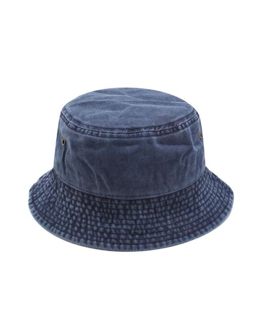 Haute Edition Washed Canvas Solid Bucket Hat