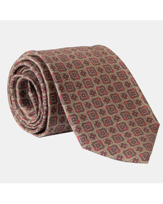 Elizabetta Parma Extra Long Printed Tie for
