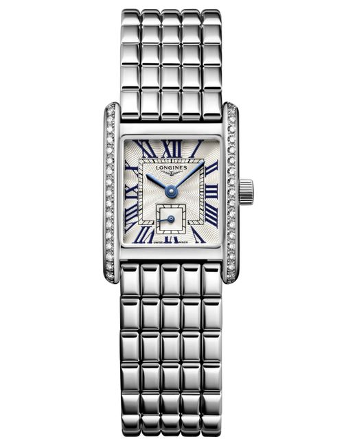 Longines Swiss Mini DolceVita Diamond 1/2 ct. t.w. Bracelet Watch 22x29mm