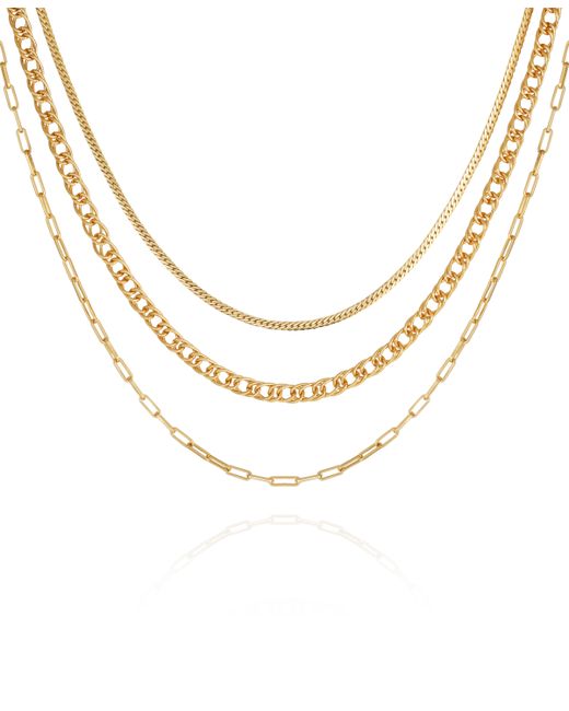 Vince Camuto Multi Layered Chain Necklace