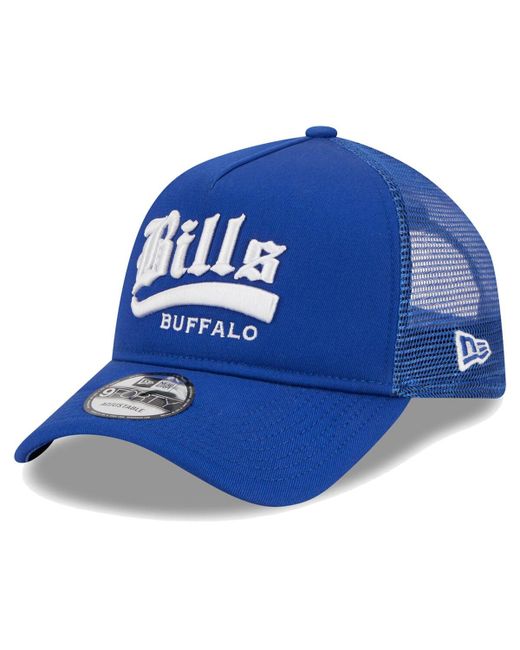 New Era Buffalo Bills Caliber Trucker 9FORTY Adjustable Hat