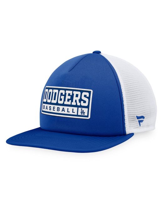 Majestic Los Angeles Dodgers Foam Trucker Snapback Hat