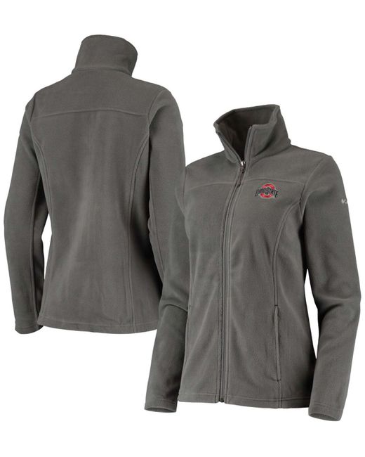 Columbia Ohio State Buckeyes Give Go Ii Fleece Full-Zip Jacket